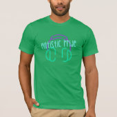 Autistic Pride Headphone Shirt (Voorkant)