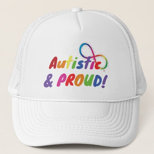 Autistic Pride Infinity Pet (Voorkant)