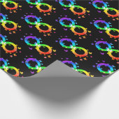 Autistic Pride Infinity Symbool Cadeaupapier (Hoek)