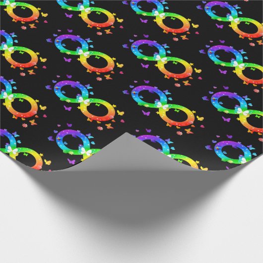 Autistic Pride Infinity Symbool Cadeaupapier (Hoek)
