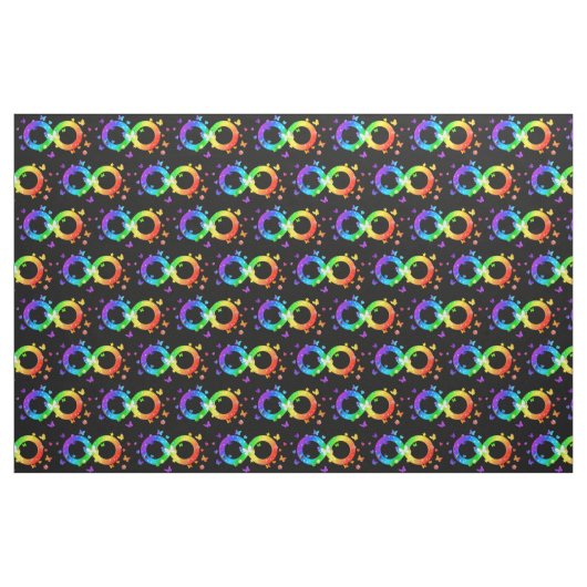Autistic Pride Infinity Symbool Stof (Fat Quarter)