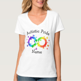 Autistic Pride Infinity Symbool T-shirt