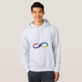 Autistic Pride-liefhebbers, dit geweldige Autisme- Hoodie (Voorkant volledig)