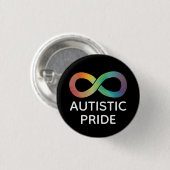Autistic Pride Neurodiversity Acceptation Button (Voorkant /achterkant)