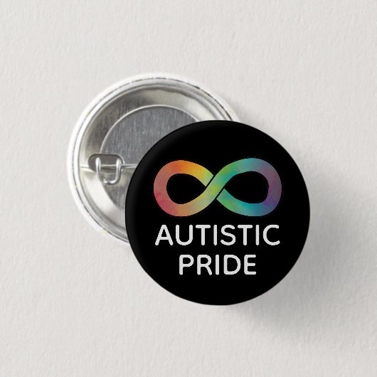 Autistic Pride Neurodiversity Acceptation Button (Voorkant /achterkant)