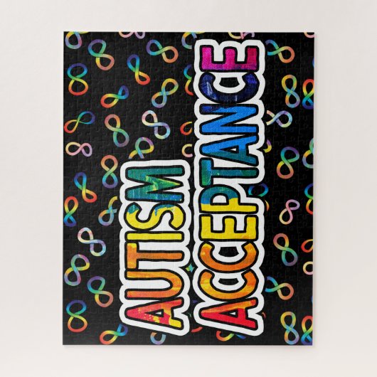 Autistic Pride Neurodiversity Acceptation Legpuzzel (Verticaal)