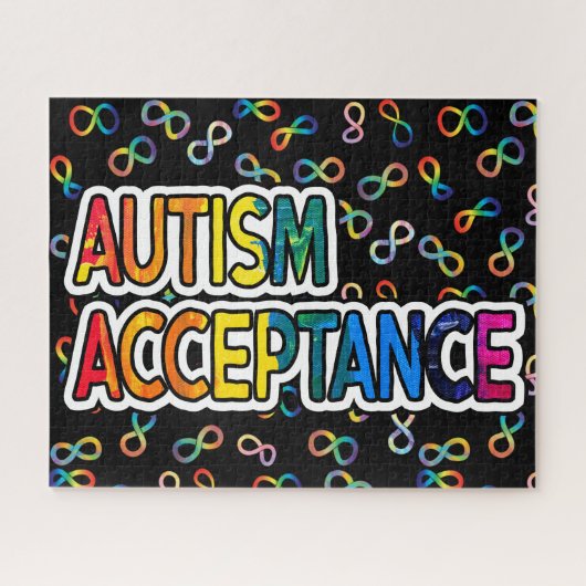 Autistic Pride Neurodiversity Acceptation Legpuzzel (Horizontaal)