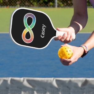 Autistic Pride Neurodiversity Acceptation Pickleball Paddle
