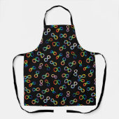 Autistic Pride Neurodiversity Acceptation Schort (Voorkant)