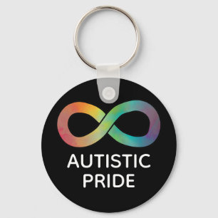 Autistic Pride Neurodiversity Acceptation Sleutelhanger