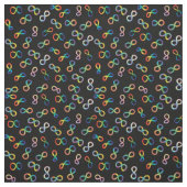 Autistic Pride Neurodiversity Acceptation Stof (Swatch)