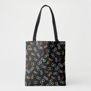 Autistic Pride Neurodiversity Acceptation Tote Bag