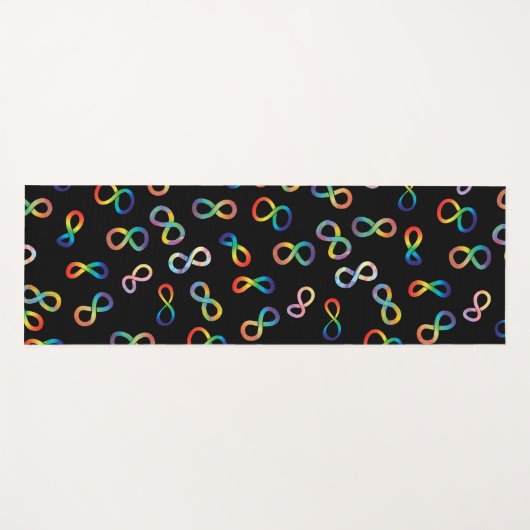 Autistic Pride Neurodiversity Acceptation Yogamat (Voorkant (horizontaal))