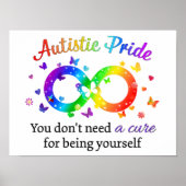 Autistic Pride Poster (Voorkant)