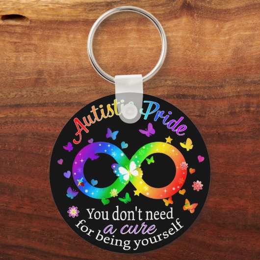 Autistic Pride Sleutelhanger (Voorkant)