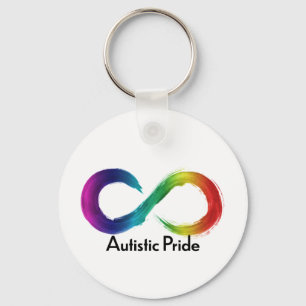 Autistic pride sleutelhanger