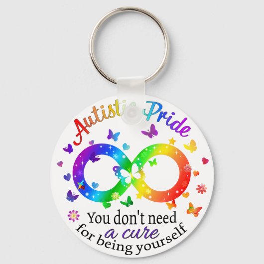 Autistic Pride Sleutelhanger (Voorkant)