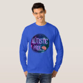 Autistic Pride Space Brain Shirt (Voorkant volledig)