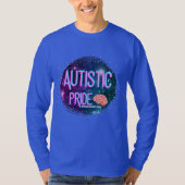Autistic Pride Space Brain Shirt (Voorkant)
