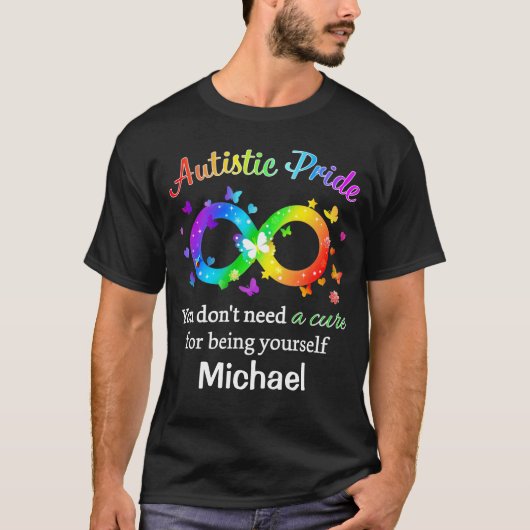 Autistic Pride T-shirt (Voorkant)