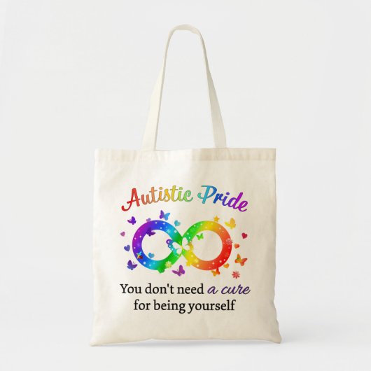 Autistic Pride Tote Bag (Voorkant)