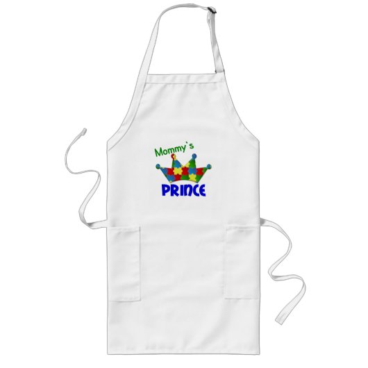Autistic Prince 3 AUTISME T-shirts & kleding Lang Schort (Voorkant)