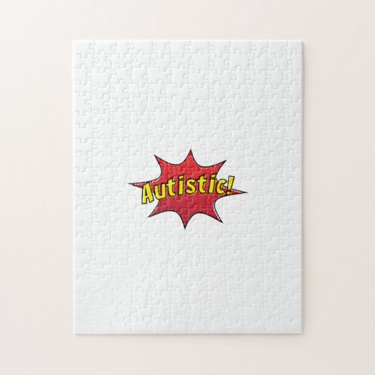 Autistic Super Writing light Legpuzzel (Verticaal)