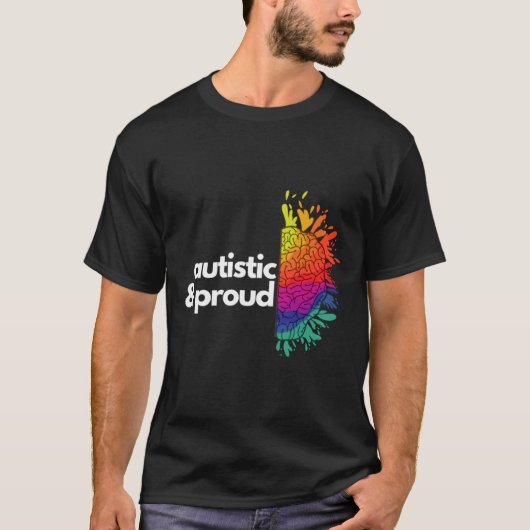 Autistiek en groep 2 0 t-shirt (Voorkant)