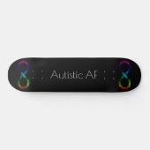 Autistisch AF Persoonlijk Skateboard (Horizontaal)