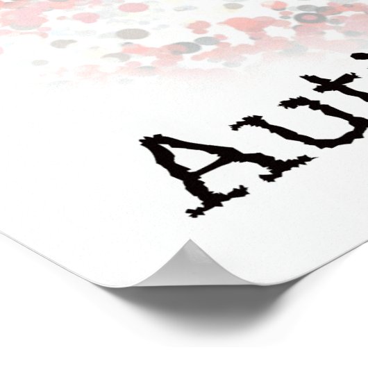 Autistisch Amerikaans Poster (Hoek)