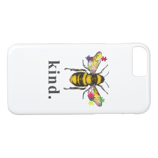 Autistisch | Autism be Sind bijenhouder Puzzle Pie Case-Mate iPhone Case (Achterkant (Horizontaal))