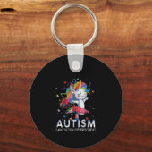 Autistisch | Autisme dansen tot een ander merk Sleutelhanger (Voorkant)