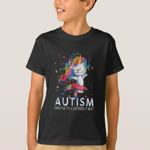 Autistisch Autisme dansen tot een ander merk T-shirt