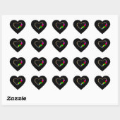 Autistisch | Autisme — Heart Puzzle Piece Hart Sticker (Vel)