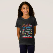 Autistisch | Autisme is een reis die ik nooit heb T-shirt (Voorkant volledig)