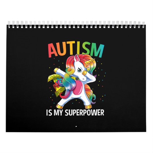Autistisch | Autisme is mijn Superpower Dabbing Un Kalender (Hoes)
