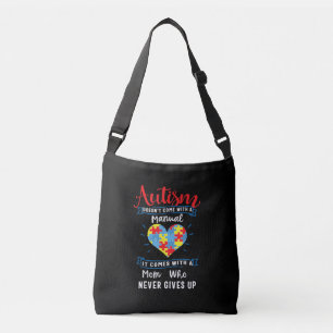 Autistisch   Autisme is niet voorzien van een hand Crossbody Tas