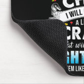 Autistisch bewustzijn Puzzle Piecks Proud Auti Muismat (Hoek)