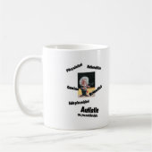 Autistisch Einstien Koffiemok (Links)