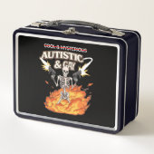 Autistisch en homo skelet grappig autisme bewustzi (Voorkant)