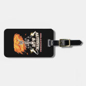 Autistisch en homo skelet grappig autisme bewustzi bagagelabel (Voorkant horizontaal)