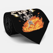 Autistisch en homo skelet grappig autisme bewustzi stropdas (Opgerold)