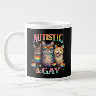 Autistisch En Homoseksueel Grappige Kat Grote Koffiekop