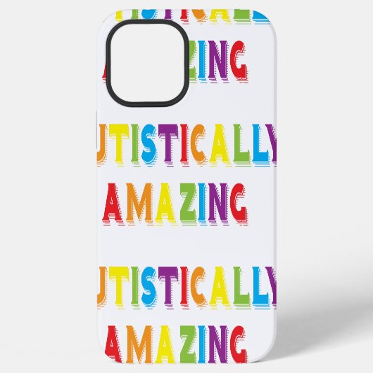 Autistisch Geweldig iPhone Hoesje (Achterkant)