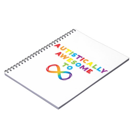 Autistisch Geweldig Tot Oneindig Notitieboek (Linkerzijde)