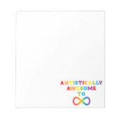 Autistisch Geweldige tot oneindig Notitieblok (Voorkant)