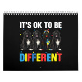 Autistisch |Het is oké om een andere Newfoundland  Kalender (Hoes)