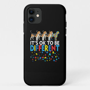 Autistisch   Het is oké om een andere stommelhond  Case-Mate iPhone Case