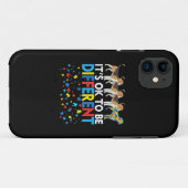 Autistisch | Het is oké om een andere stommelhond  Case-Mate iPhone Case (Achterkant (horizontaal))
