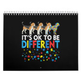 Autistisch | Het is oké om een andere stommelhond  Kalender (Hoes)